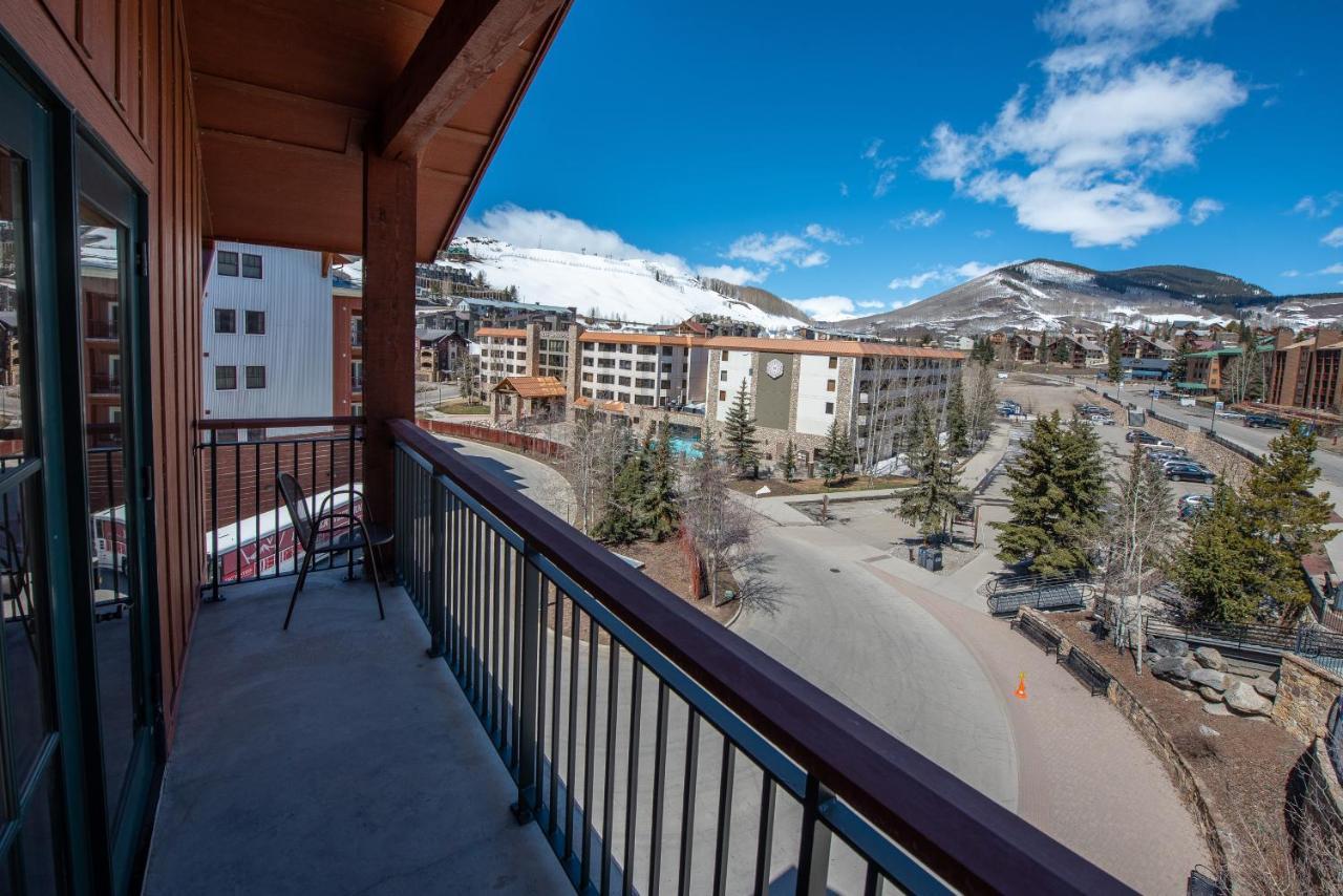 Two Bedroom Condo With Balcony Over Mountaineer Square - Just Steps From The Slopes! Condo 克雷斯特德比特 外观 照片